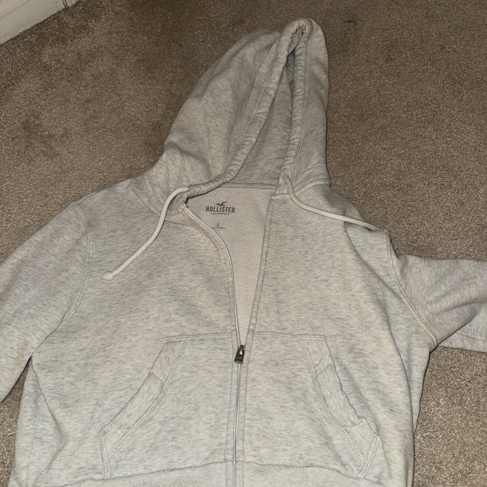 Hollister Heather Gray Hoodie
